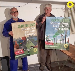 Wahlwerbung ja, aber Bitte Nachhaltig.