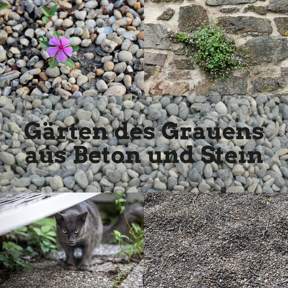 Leblose Betongärten oder biologische Bienenparadiese?