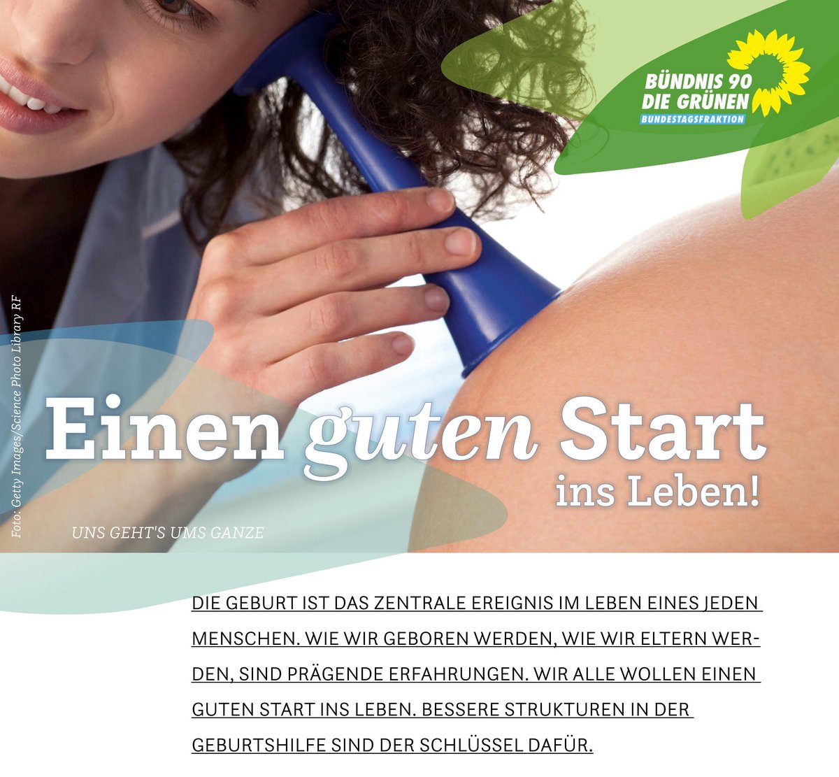 Flyer Einen guten Start ins Leben!